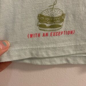 “Vegetarian (with an exception!)” Free State soft cotton tee